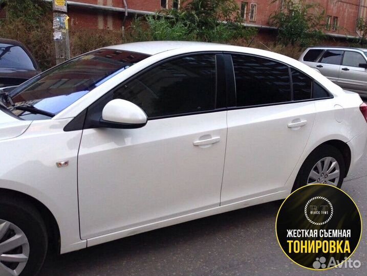 Съемная жесткая тонировка на статике