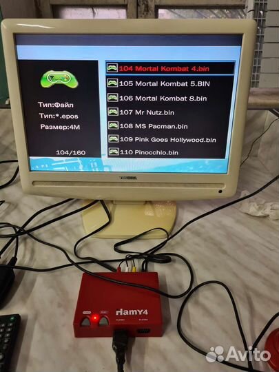 Игровая приставка hamy-4 - 2В1 sega + dendy