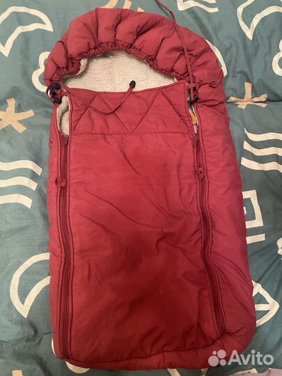 Кокон для прогулки мешок спальный конверт зимний