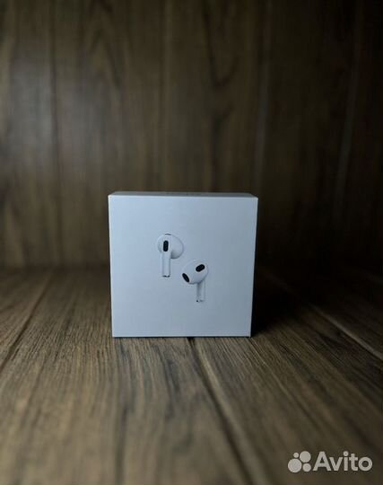 Airpods 3 (новые, ростест, бонус чехол)