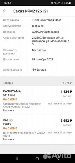 Тормозные диски Valeo