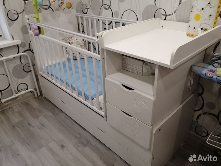 Детская кроватка трансформер