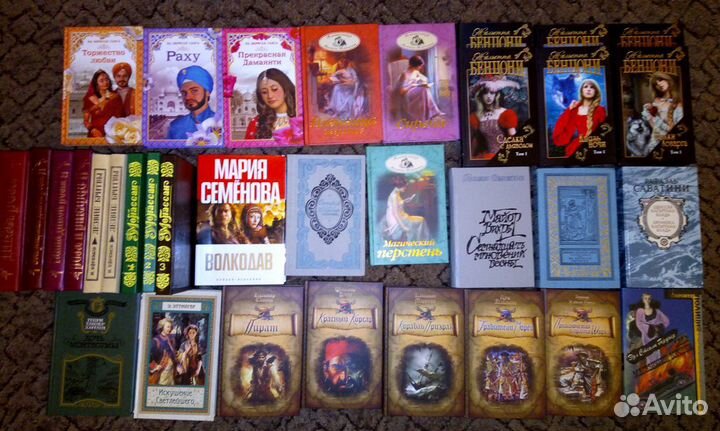 Литературные книги разных жанров