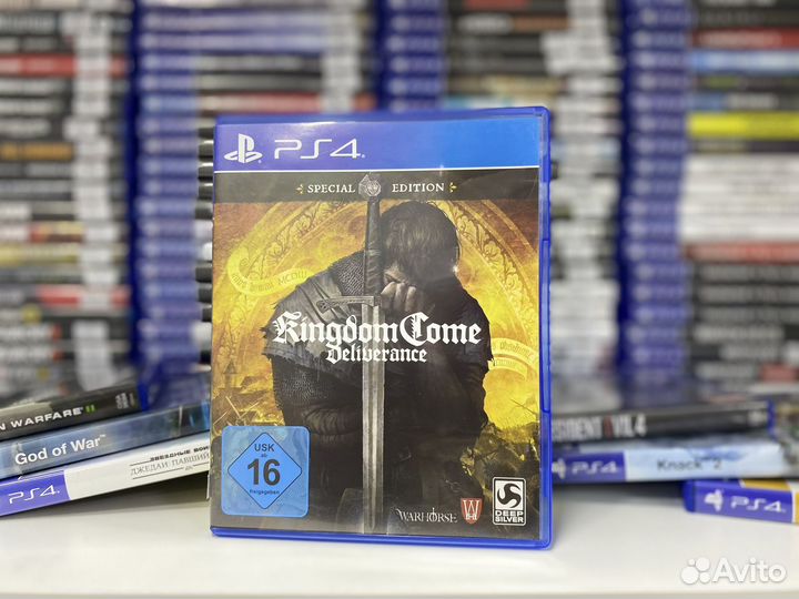 Диск Kingdom Come: Deliverance PS4