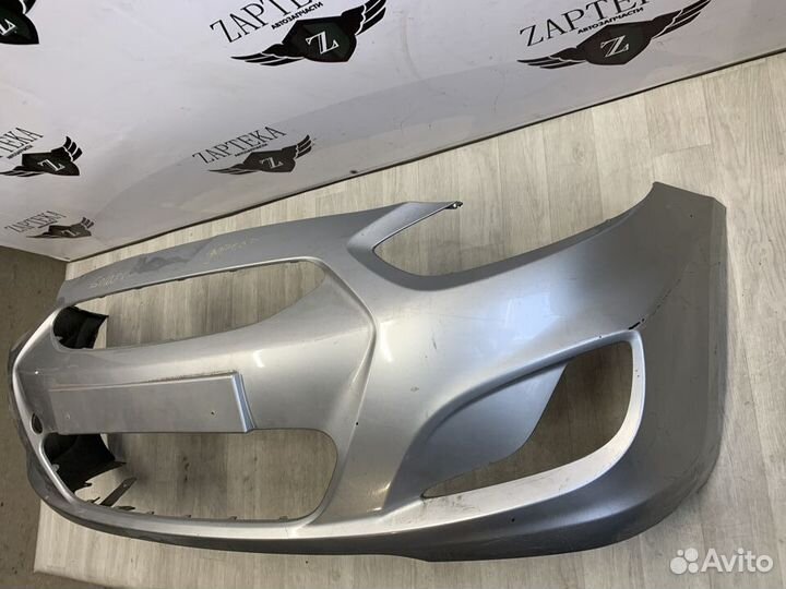 Hyundai solaris бампер передний до рест