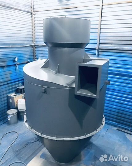 Циклон любого типа, бункер накопитель, эстакада