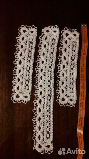 Воротник и манжеты. Елецкое кружево