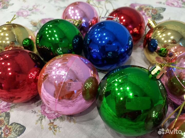 Игрушки ёлочные украшения, набор