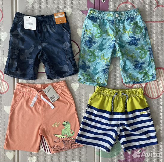 Шорты на мальчика 2,3,4,5,6 лет