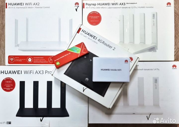 Роутеры huawei (разные б/у), гарантия
