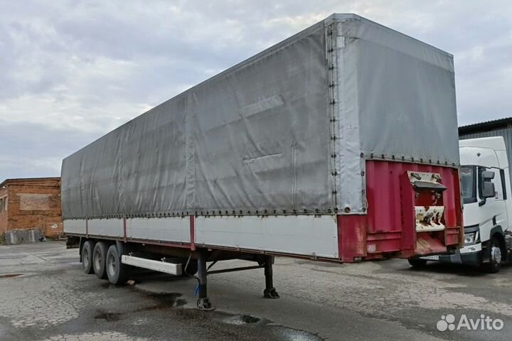 Полуприцеп тентованный Krone SDP27, 2004
