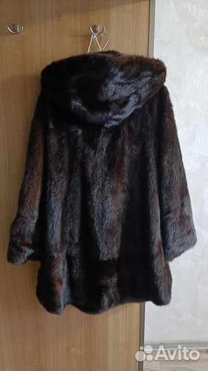 Шуба норковая 48 50 бу черная