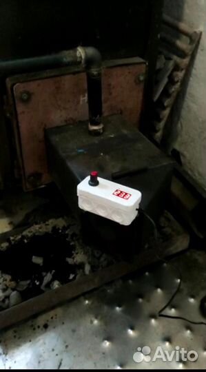 Горелка на отработке отработанно масле.Крымск