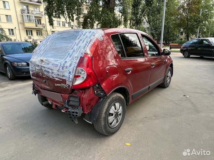 Renault Sandero 1.4 МТ, 2010, 174 500 км