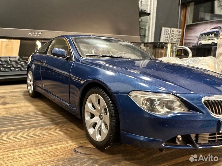 Kyosho BMW 645 coupe (08701BL) 1:18