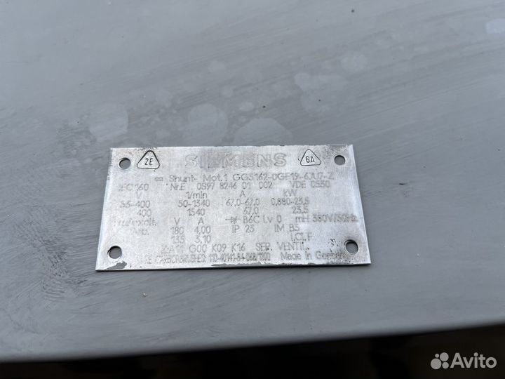 Электродвигатель Simens