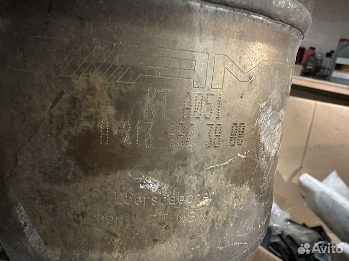 Труба выхлопная Mercedes W213