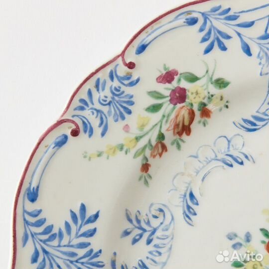 Коллекционная тарелка с ручной росписью No.4861