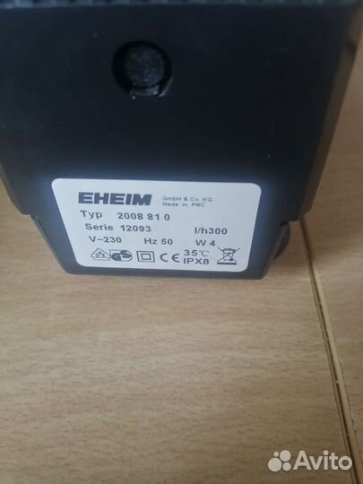 Фильтр и обогреватель для аквариума Eheim 60л