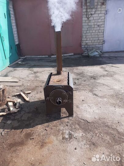 Печь буржуйка булерьян