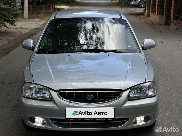 Hyundai Accent 1.5 МТ, 2007, 276 000 км