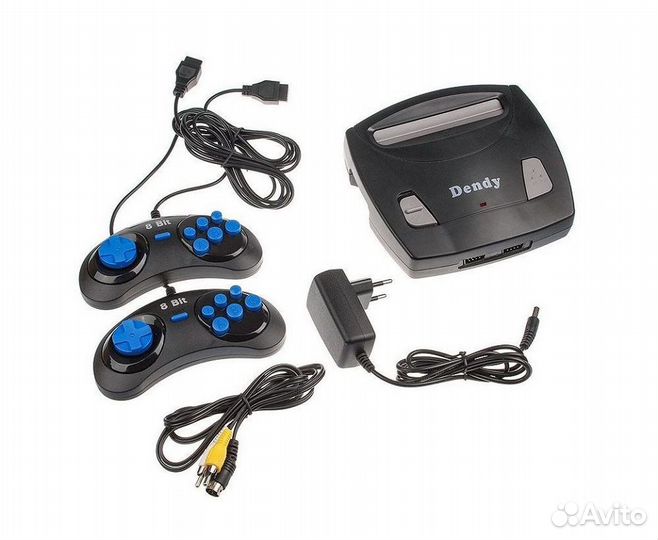 Игровая приставка Dendy Master (195 встр. игр)