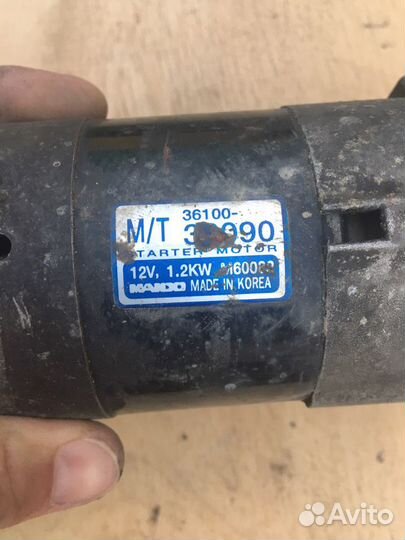 Стартер на Хюндай Сонату 2.0 Сириус