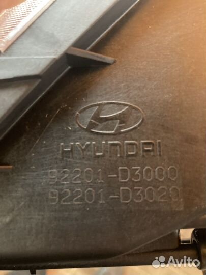 Противотуманная фара 92201-D3020