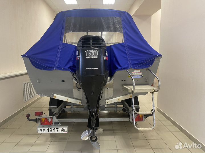 Катер Crestliner 1800 с Мотором Suzuki DF150