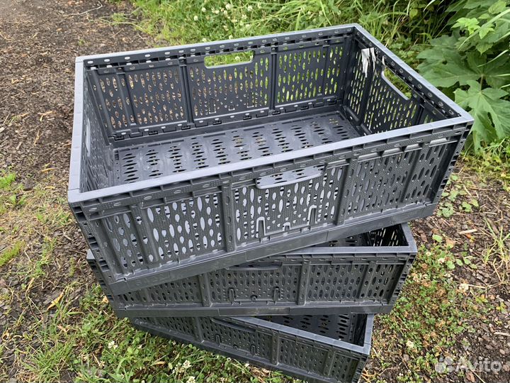 Пластиковые ящики