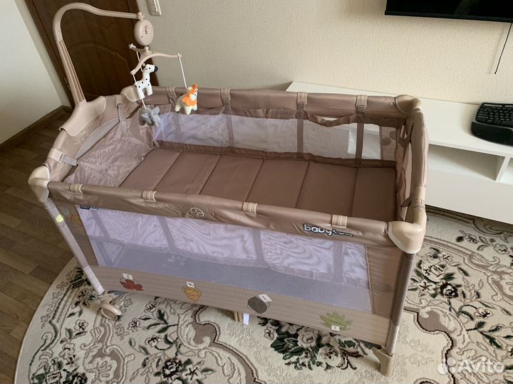 Манеж-кровать