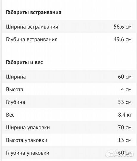 Газовая варочная панель