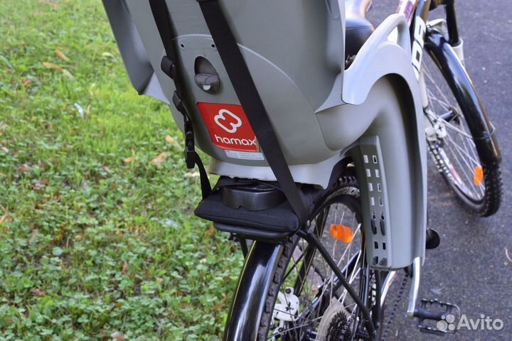 Велосипед с детским креслом на рост 155-173см