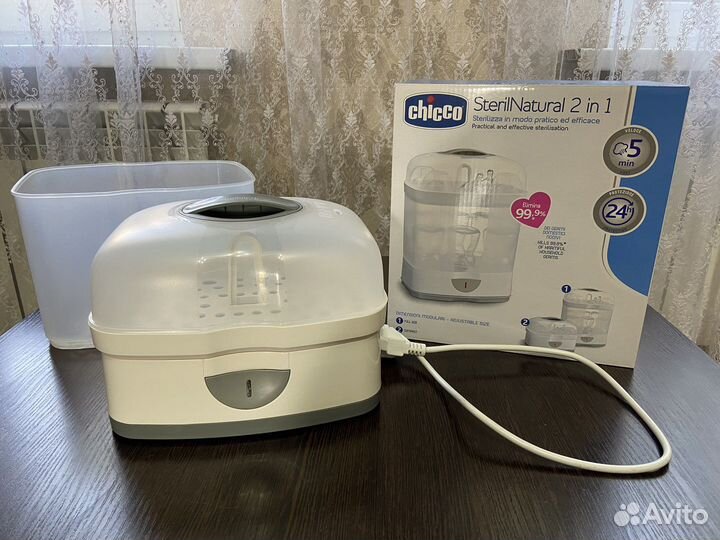 Стерилизатор Электрический паровой Chicco 2-в-1