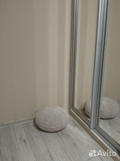 Пуф ручной работы для интерьера