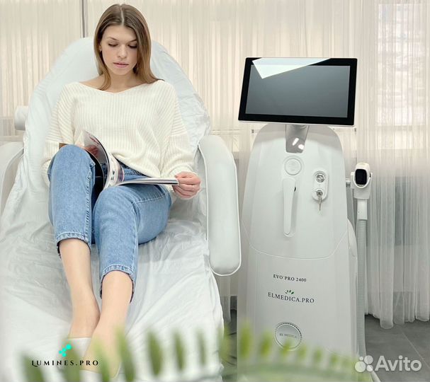 Диодный лазер для эпиляции Lumines Evo Pro 2400