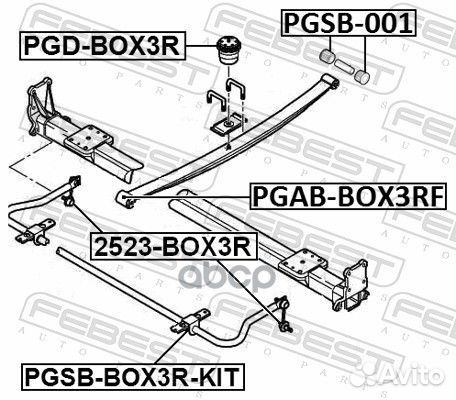 Citroen jumper III/ relay III 2006- PGD-BOX3R F