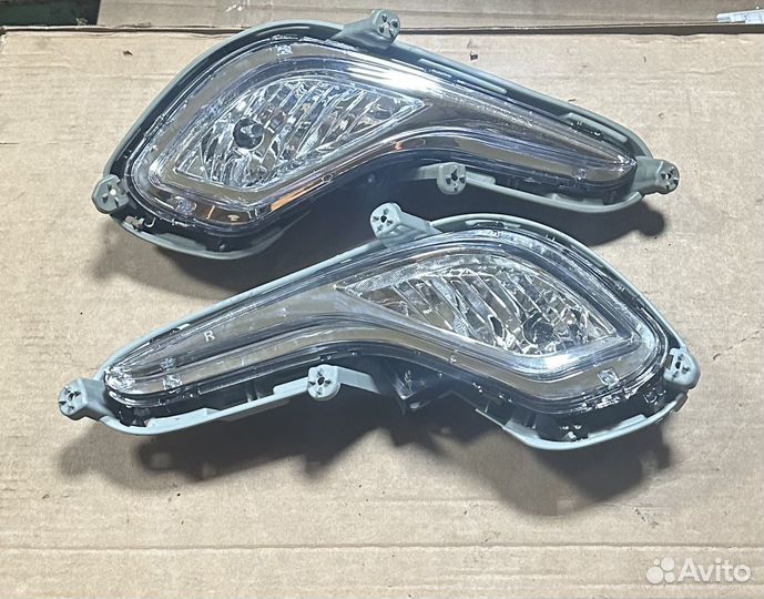 Фары противотуманные Hyundai Solaris 1