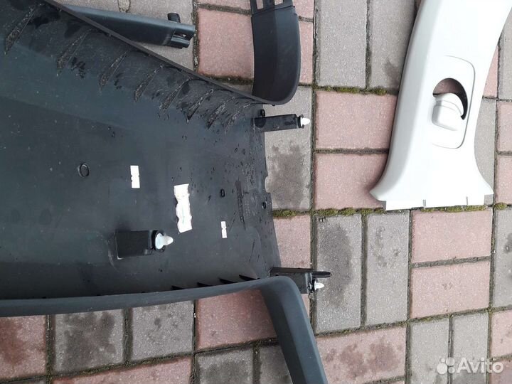 Пластик салона Citroen C4 B7 седан