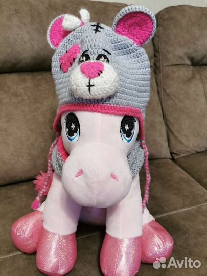 Комплект шапка и снуд для девочки