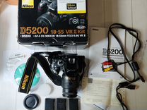 Продам Nikon D5200 с объективом 18-55mm