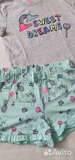 Пижама для девочки новая