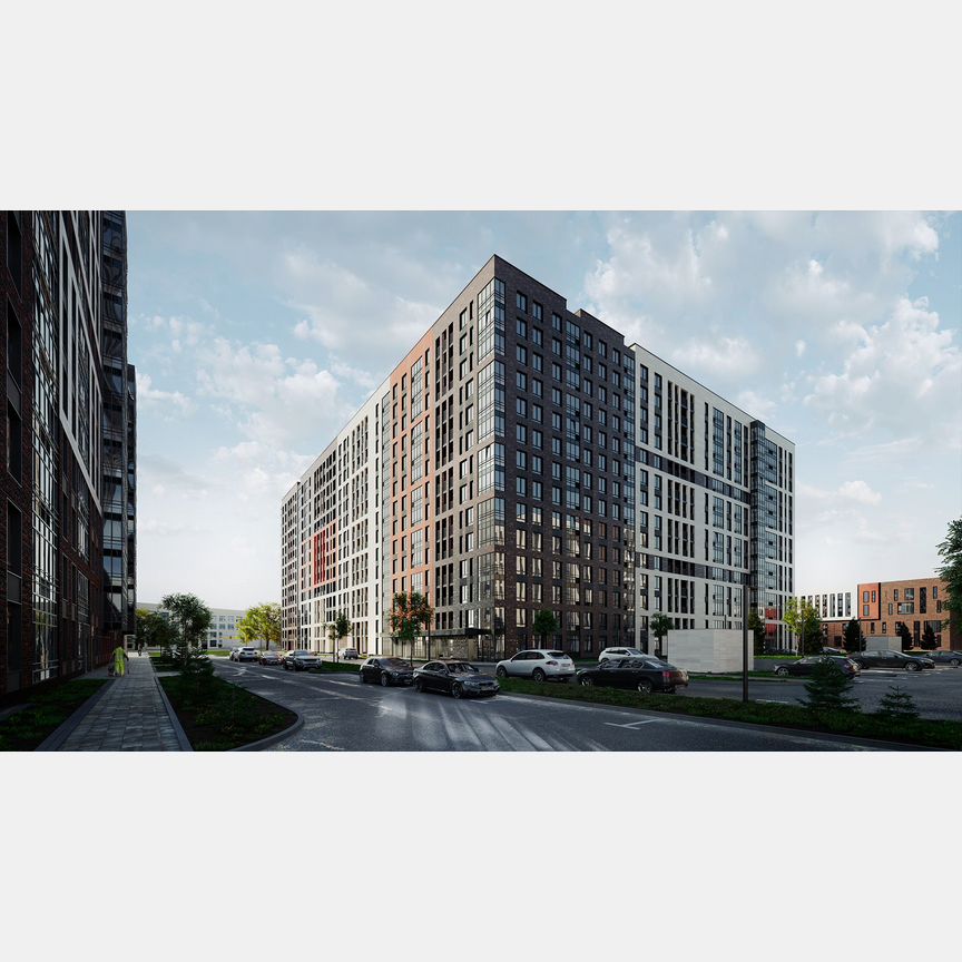 Квартира-студия, 32,9 м², 1/16 эт.