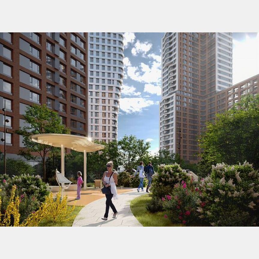 1-к. квартира, 41,4 м², 21/26 эт.