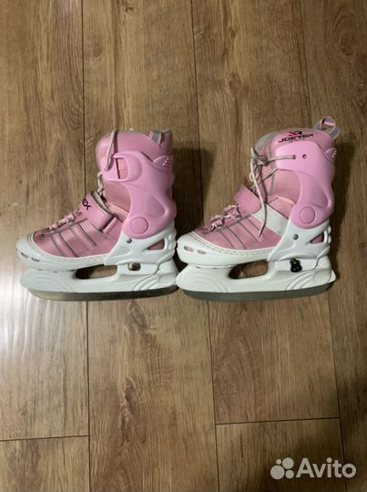 Коньки фигурные детские, размер 30-33, 34