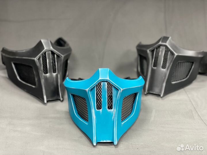 Маска Mortal Kombat Sub Zero Noob Saibot