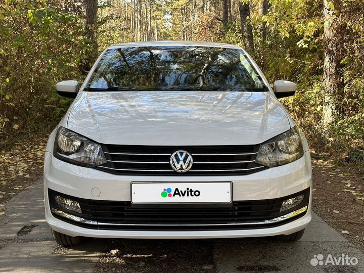 Volkswagen Polo 1.6 AT, 2015, 159 000 км