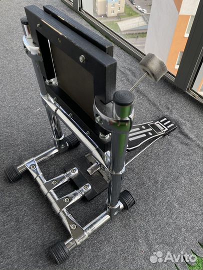 Тренировочный пэд педаль для бас барабана