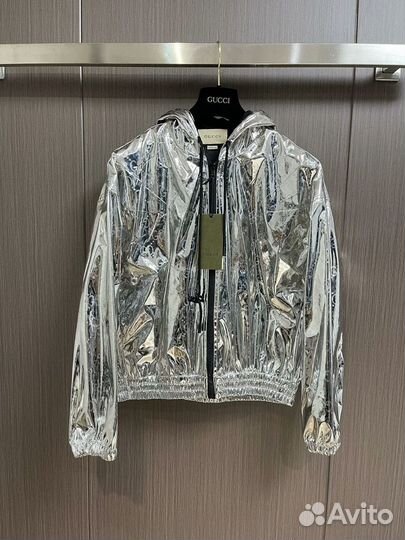 Ветровка Gucci металлик