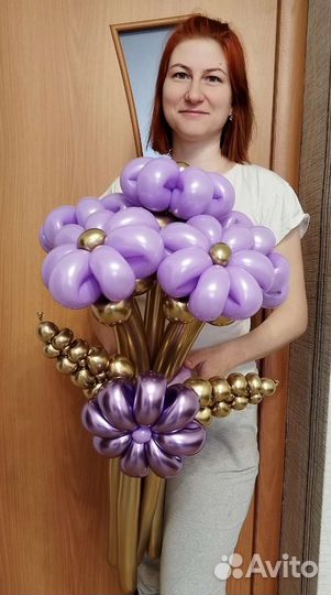 Воздушные шары. Букет из воздушных шаров